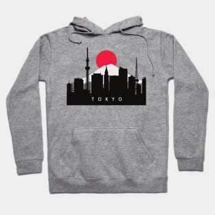 Tokyo Horizon: City Skyline Japan Souvenir Hoodie